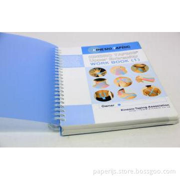 Custom made 70 page spiral notebooks printing , hard cover